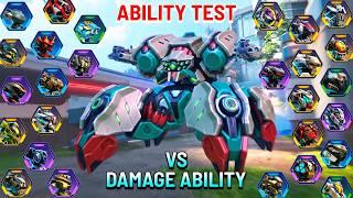 Parasite Ability Test vs All Damage Ability Mechs - Mech Arena