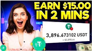 Get Paid $15.00 In 2 minutes  + Live withdrawal