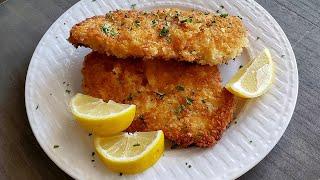 Crispy Fried Chicken Breast Cutlets