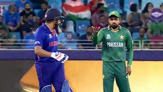 Rohit Sharma Babar Azam Argument For Knee Down Social Message | India vs Pakistan ICC T20 World Cup