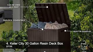 5 Best Outdoor Storage Box | Outdoor Storage Box for Backyards in 2022