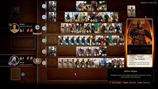 The Witcher 3: Gwent - High Score (Northern Realms) / 590 points match - 560 points round