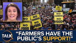 "A Quadruple Whammy!" | Farmer Protests Kick Off In Whitehall Over Inheritance Tax