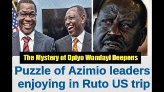 Controversy of Azimio leaders with Ruto In the USA deepens | Kenya news