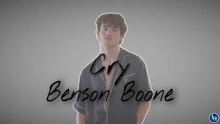 TRADUCTION FR: Cry - Benson Boone