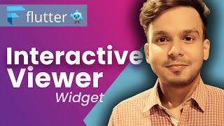 Interactive Viewer Widget in Flutter | InteractiveViewer | Hindi