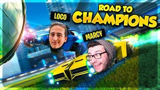 GIOCHIAMO CON UN CHAMPIONS LE 3vs3 - ROCKET LEAGUE