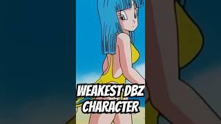 Who is the WEAKEST Character in Dragon Ball Z? #dragonballz #goku #dragonball