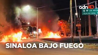 Sinaloa sigue bajo fuego: reportan enfrentamiento entre grupos criminales