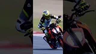 KtM duke R realistic riding skill superfast bike rider #shorts