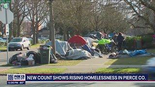 Recent count shows more than 2,100 people experiencing homelessness in Pierce County