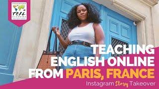 Day in the Life Teaching English Online from Paris, France with A’Tavia Lawson