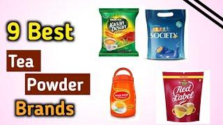  Top 9 Best Tea Powder In India | Tea Powder 1kg | Best chai powder in India| Tea powder brands