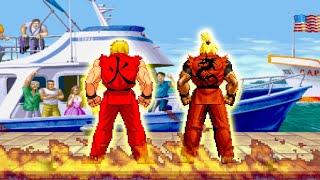 FIRE KEN VS DRAGON KEN THE GRETEST FIGHT YOU'LL SEE IN YOUR LIFE AGAIN!