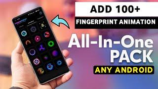 ADD MORE FINGERPRINT ANIMATION in All Android Device | 100+ Animations 