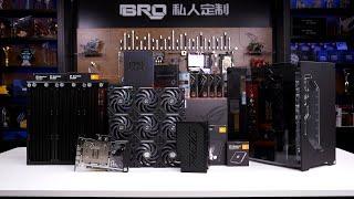 「BRO」4K Water Cooled PC Build EKWB Torsion A60 .anyone like this kind of cable management? #pcbuild