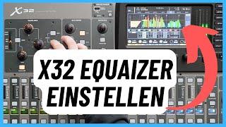 Behringer X32 EQUALIZER ausführlich erklärt | Midas M32 EQ einstellen