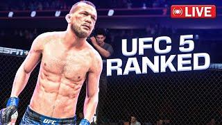 UFC 5 *MMA* RANKED STREAM!