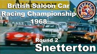 British Saloon Car Championship 1968 - Round 2- Snetterton