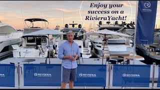 Chris has new Riviera yachts for sale in Miami, Fort Lauderdale, and all of South Florida.