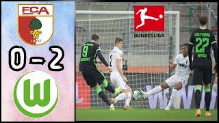 FC Augsburg 0 - 2 VfL Wolfsburg | Highlights | Bundesliga