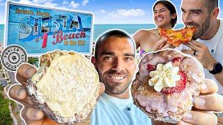 Eating Everything in Siesta Key Beach, Florida | Cheat Day