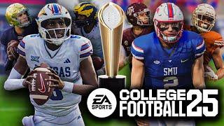 We are IN the College Football Playoff! | EA College Football 25 Kansas Dynasty | Ep 16 [S1]