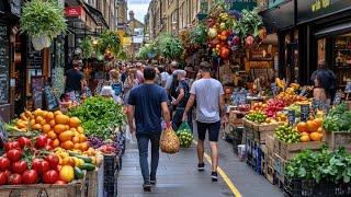 London Walking Tour | Borough Market to Big Ben in 4K HDR 60FPS