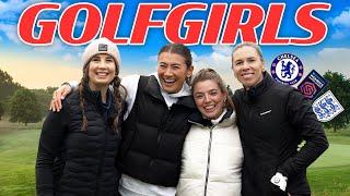 GOLF GIRLS ft. Ex England Goal Keeper   | Golf Girls Episode 16