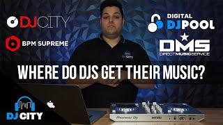 Where do DJs get their music? How to find the BEST Music for DJing!
