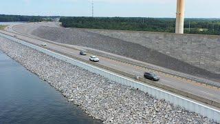 Walkway repairs complete at Lake Murray Dam