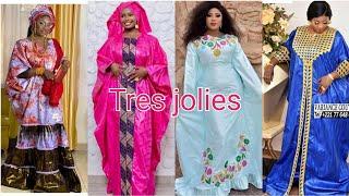 BAZIN RICHE SÉNÉGALAIS NOUVELLES ROBES / TENDANCE SUPERMODÈLE BAZIN RICHE MODE SÉNÉGALAISE.