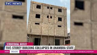 A Five-Story Building Collapses In Anambra State