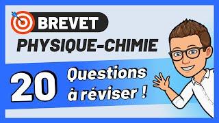BREVET PHYSIQUE CHIMIE ⭐ 1h pour réviser !  2025