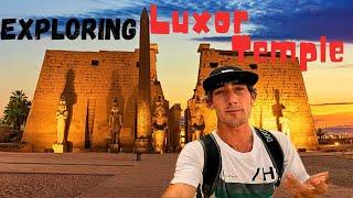 Exploring Luxor Temple!!