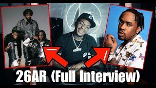 26AR ON B33F W/ 41, FIVIO FOREIGN, J.I & ELI FROSS (FULL INTERVIEW)