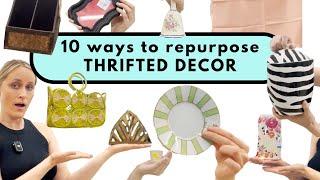 10 Ways to Repurpose Thrifted Items | Low-Budget Decor Ideas