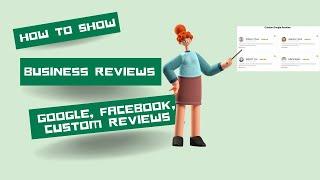 How To Show Business Your Reviews from different Platforms, Google Review, Facebook Business Review