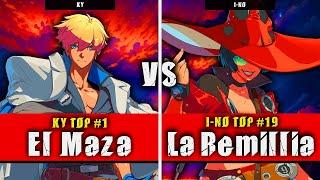 GGST | El Maza (Ky) VS La Remillia(I-No) | Guilty Gear Strive High level gameplay