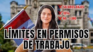 Canadá RECHAZA permisos de trabajos de salarios bajos. Cambios LMIA