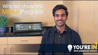 Why we chose the MBAn program | OYM Student Series