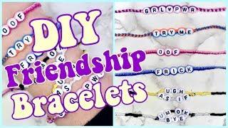 How to Make 3 EASY Friendship Bracelets! (VSCO inspired, adjustable!)