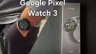 Google Pixel Watch 3 (45mm):  Unboxing & erste Eindrücke Matte Black (Deutsch) | DiriMania