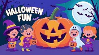 Halloween Trick or Treat Song for Kids | Non scary | Fun