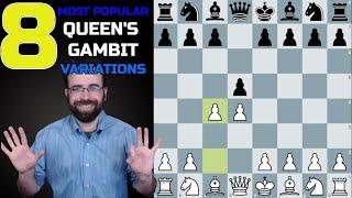 Top 8 Most Popular Queen's Gambit Variations