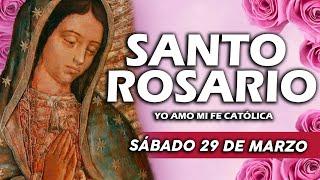  SANTO ROSARIO DE HOY SÁBADO 29 DE MARZO 2025 |MISTERIOS GOZOSOS | Rosario a la Virgen María