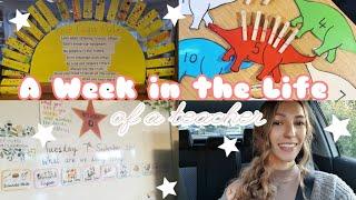 First Week of Term | A Week in the Life of a Primary School Teacher | UK Teacher Vlog