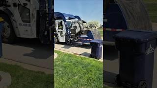 LRS garbage truck on trash #garbagetruck