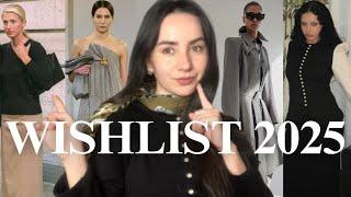 Luxury Wishlist 2025 feat Celine, The Row, Phoebe Philo, Yohji Yamamoto, Jil Sander, Prada & More