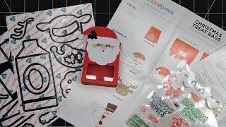 Diamond Press Christmas Gift Bag Stamps & Dies Review Tutorial! So Cute, Three Different Characters!